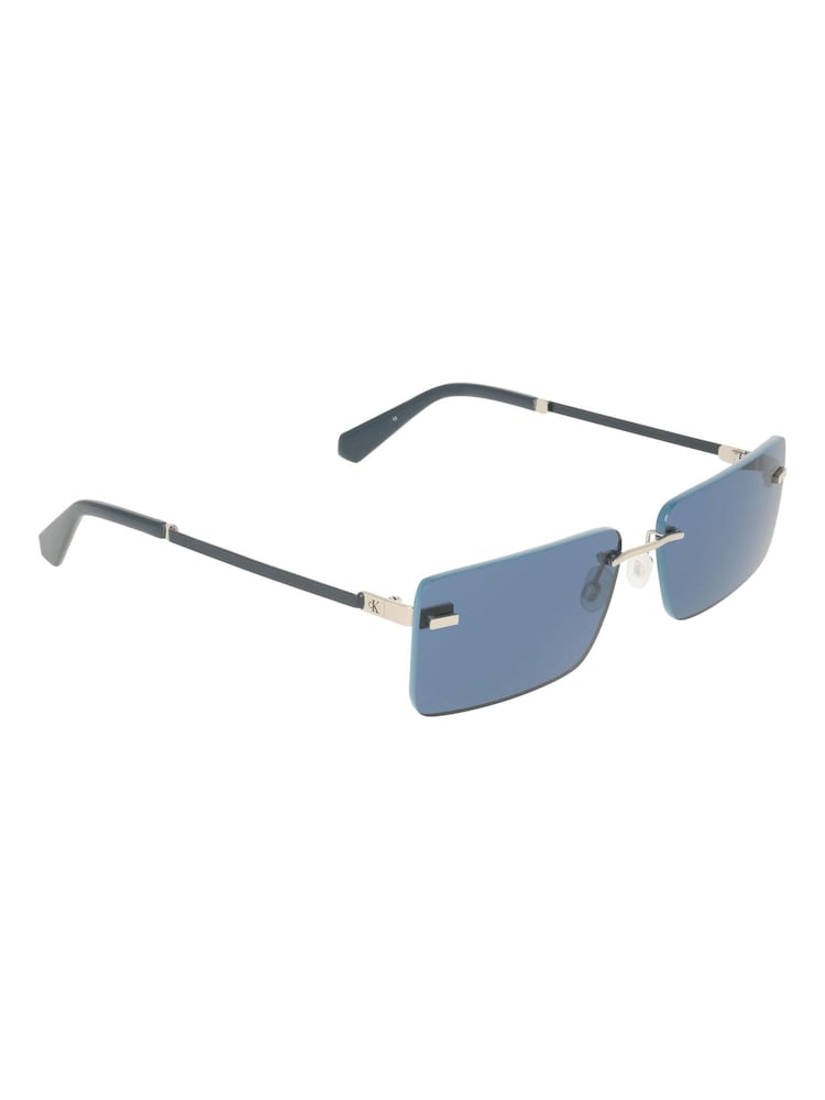 Calvin Klein Jeans Silver Tone Ckj25206S Sunglasses - Image 1 of 5