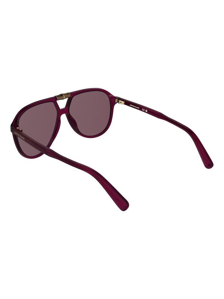 Longchamp Brown Lo800S Sunglasses - Image 5 of 5