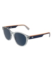 Lacoste Grey L6088S Sunglasses - Image 3 of 5