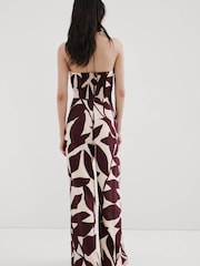 Mango Cream Bandeau Jumpsuit - Image 3 of 7