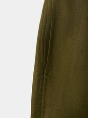 Mango Green Linen Trousers - Image 6 of 7