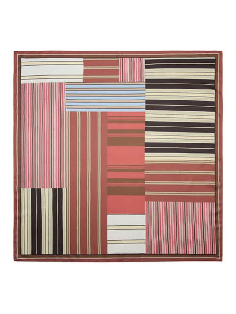 Mango Brown Satin Scarf - Image 4 of 4