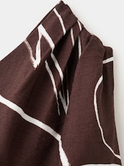 Mango Brown One Shoulder Tie Detail Top - Image 5 of 6
