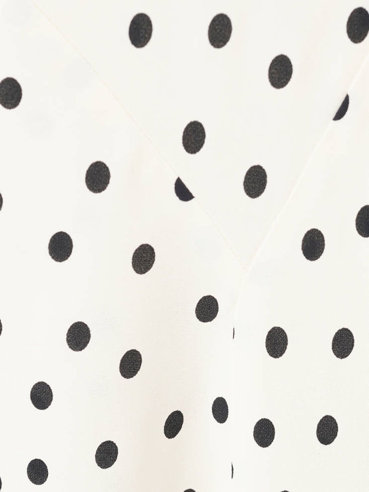 Mango White Scoop Neck Asymmetric Hem Midi Dress - Image 7 of 7
