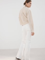 Mango White Flared Jeans - Image 2 of 7