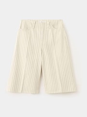 Mango Yellow Waist Detail Bermuda Shorts - Image 5 of 7