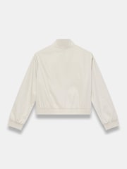 Mint Velvet Natural Funnel Neck Bomber Jacket - Image 8 of 8