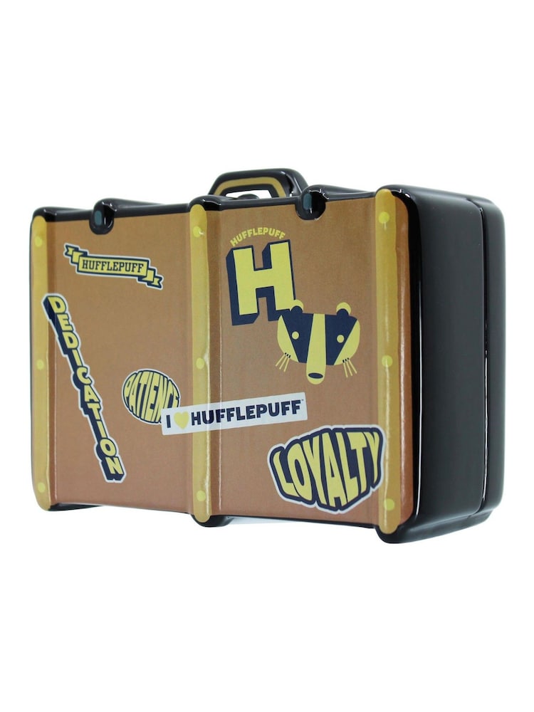 Harry Potter Multicolour Hufflepuff Suitcase Money Bank - Image 2 of 4 Harry Potter Multicolour Hufflepuff Suitcase Money Bank - Image 2 of 4