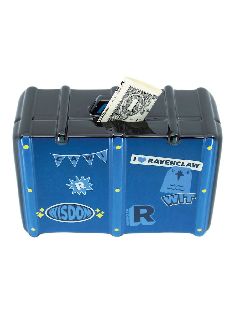 Harry Potter Multicolour Ravenclaw Suitcase Money Bank - Image 4 of 4