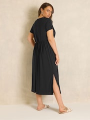 Evans Black Bar Detail Dress - Image 3 of 5