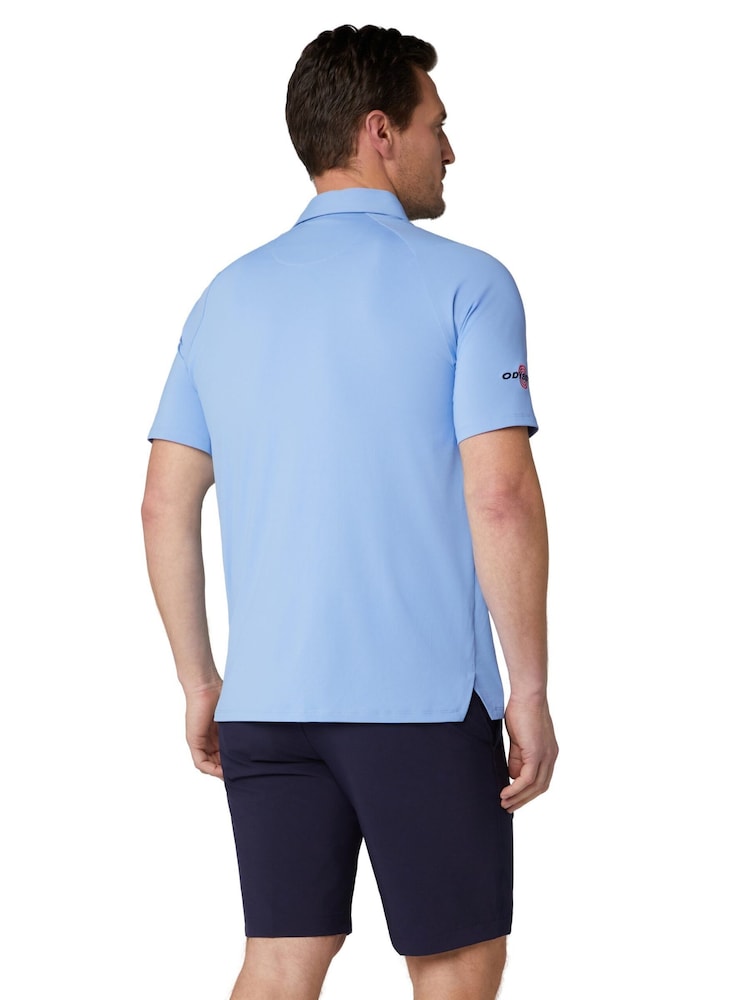 Callaway Golf Blue Odyssey Block Polo Shirt - Image 2 of 6 Callaway Golf Blue Odyssey Block Polo Shirt - Image 2 of 6