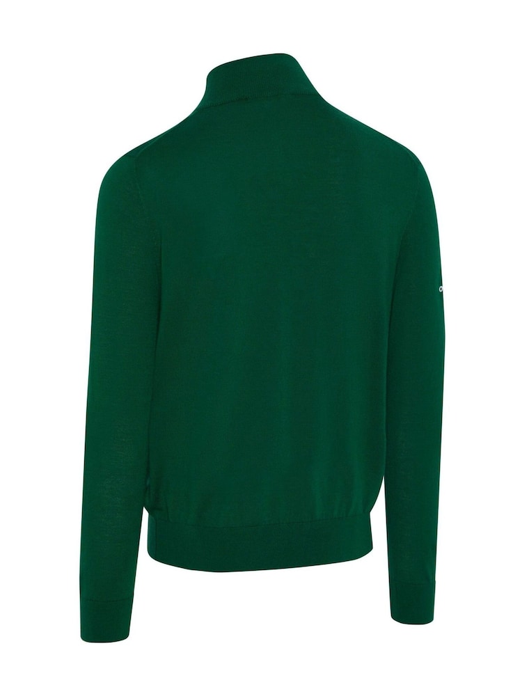 Callaway Golf Green 1/4 Blended Merino Sweater - Image 6 of 6