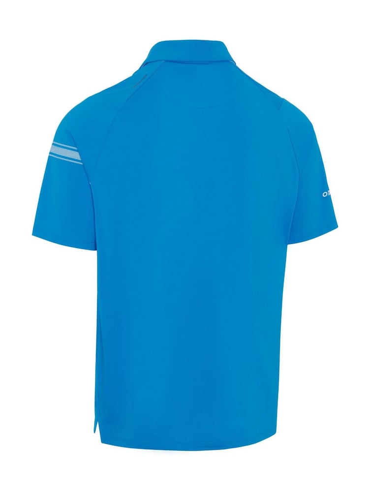 Callaway Golf Blue Odyssey Block Polo Shirt - Image 6 of 6 Callaway Golf Blue Odyssey Block Polo Shirt - Image 6 of 6