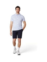 Callaway Golf Blue Chev Botanical Polo Shirt - Image 4 of 6