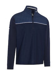 Callaway Golf Black Odyssey Block Polo Printed Block Pullover Jumper - Image 5 of 6