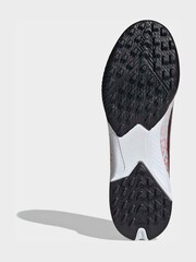 adidas White F50 League Laceless Turf Football Boots - Image 7 of 9