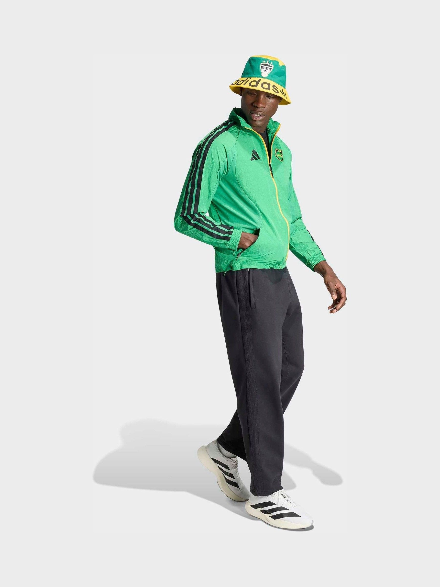 Buy adidas Green Jamaica X Bob Marley Home Anthem Jacket from Next USA