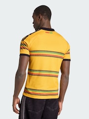adidas Yellow Jamaica Bob Marley Home Jersey - Image 2 of 7