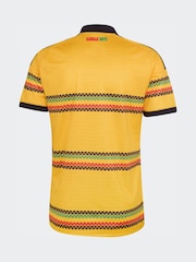 adidas Yellow Jamaica Bob Marley Home Jersey - Image 7 of 7