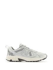 New Balance White/Silver 410 Trail Trainers - Image 1 of 6