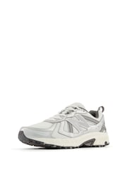 New Balance White/Silver 410 Trail Trainers - Image 3 of 6