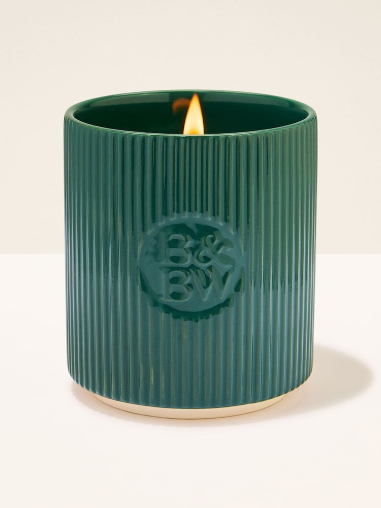 Bath & Body Works Bermanot and Musk Single Wick Candle 227g - Image 1 of 3