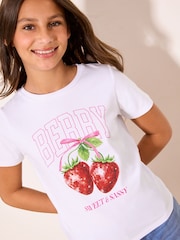 White Berry - Camiseta gráfica de Lipsy (5-16 años) - Imagen 1 de 4