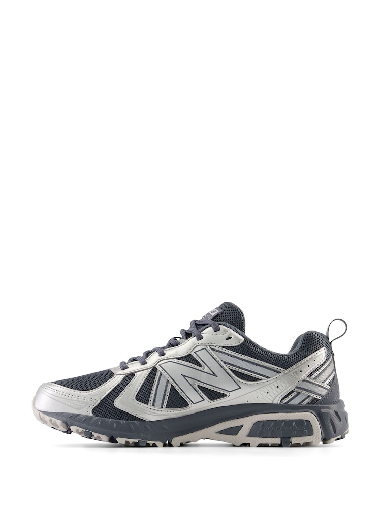New Balance Black/Grey 410 Trail Trainers - Image 2 of 5 New Balance Black/Grey 410 Trail Trainers - Image 2 of 5