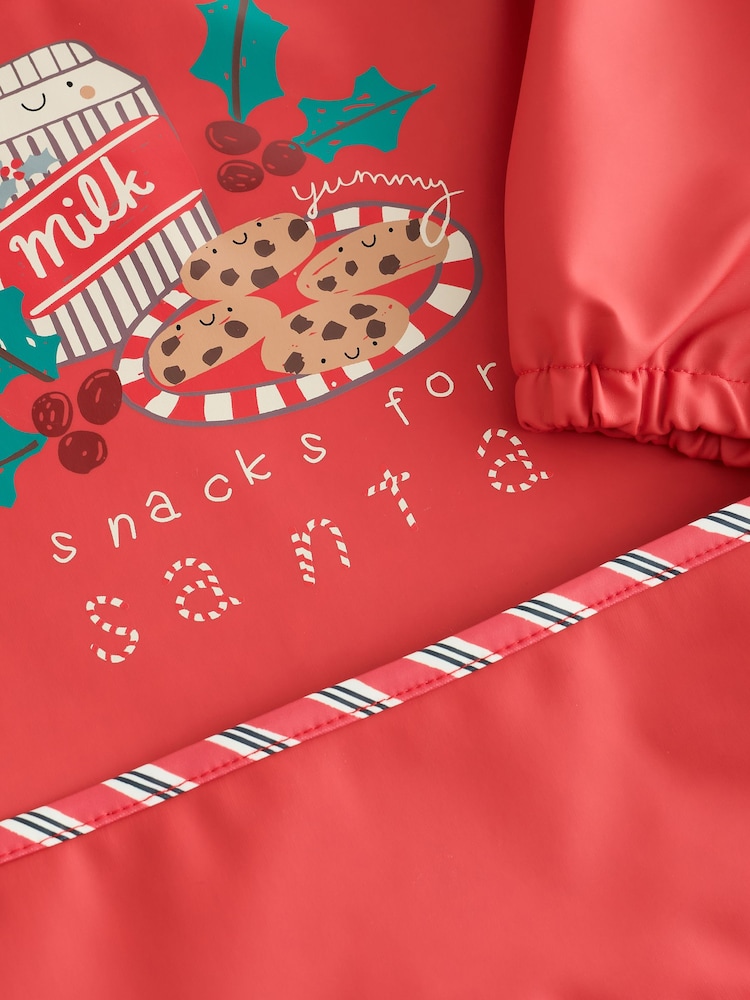 Christmas Food Weaning And Feeding Sleeved Bib - Image 5 of 5