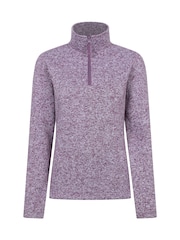 Mountain Warehouse Purple Idris Half-Zip Fleece - Image 1 of 5
