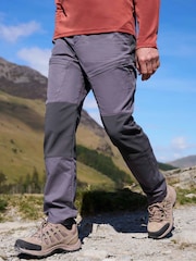 Mountain Warehouse Grey Jungle Whaterproof UV Max Trekking Trousers - Image 1 of 11