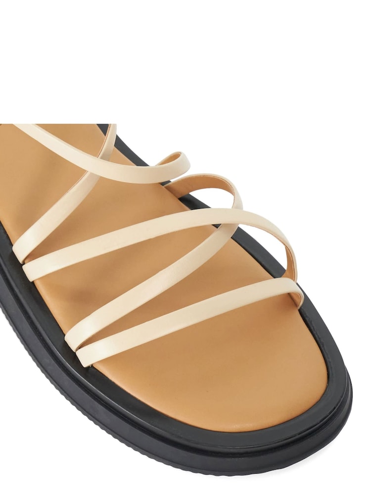 Dune London Natural Laia Casual Sandals - Image 5 of 5 Dune London Natural Laia Casual Sandals - Image 5 of 5