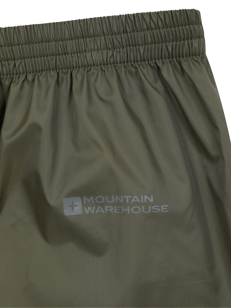 Mountain Warehouse Green Pakka Waterproof Overtrousers - Image 10 of 10