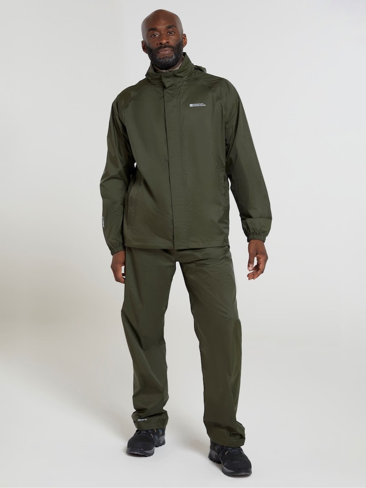 Mountain Warehouse Green Pakka Waterproof Overtrousers - Image 2 of 10