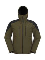 Mountain Warehouse Green Radius Mens Water-Resistant Softshell Jacket - Image 5 of 9