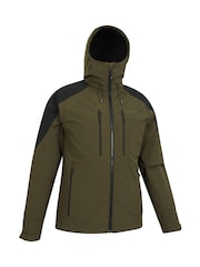 Mountain Warehouse Green Radius Mens Water-Resistant Softshell Jacket - Image 6 of 9