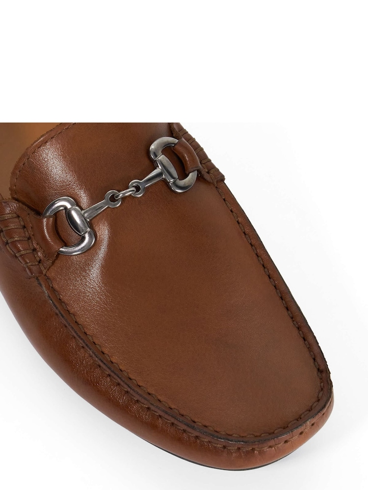 Dune London Brown Brackon Moccasins Shoes - Image 5 of 5