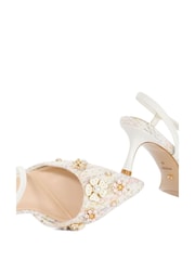 Dune London Pink Wide Fit Dyana Court Shoes - Image 5 of 5