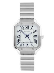 Sekonda Silver Rene 29mm Square Analogue Watch with Bracelet - Image 1 of 5