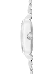 Sekonda Silver Rene 29mm Square Analogue Watch with Bracelet - Image 2 of 5