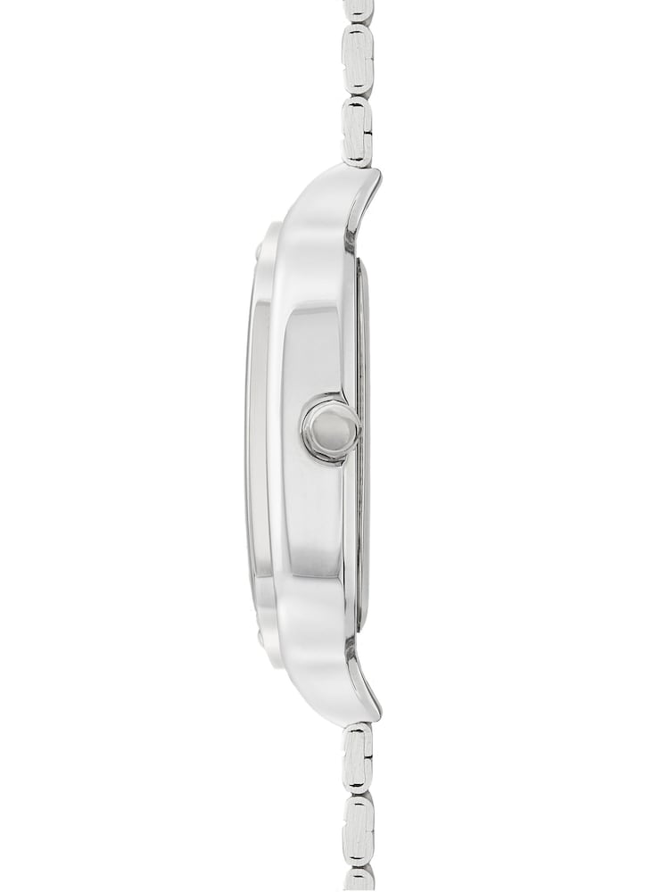 Sekonda Silver Rene 39mm Square Analogue Watch with Bracelet - Image 2 of 5