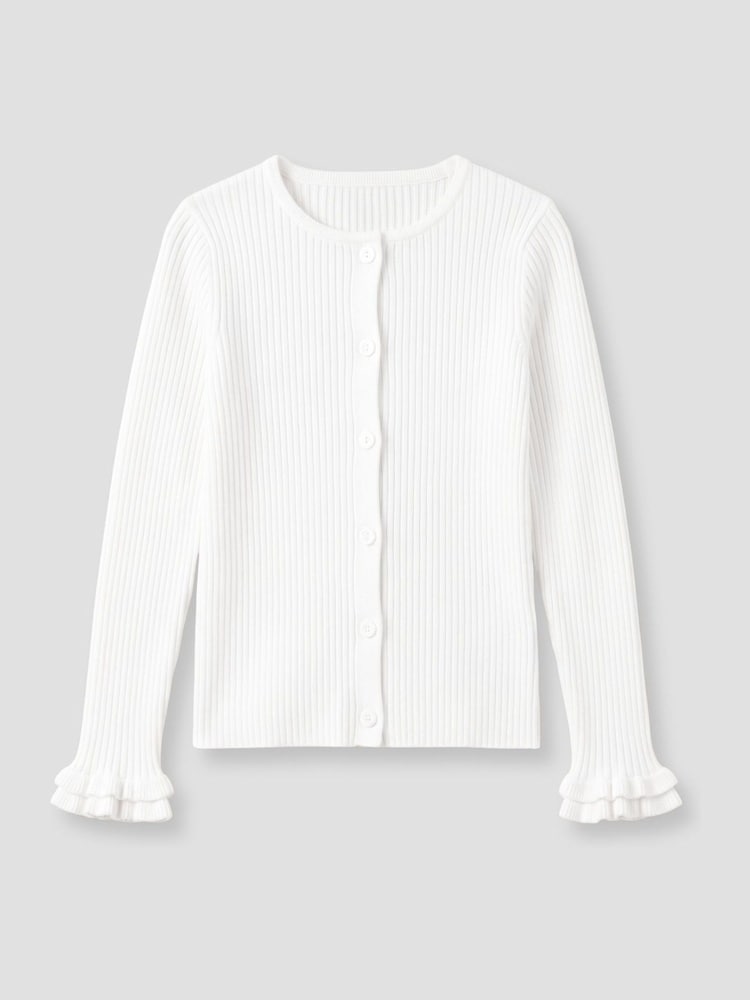 Άσπρο - Angel & Rocket Nellie Rib Long Sleeve Top - Εικόνα 4 από 4