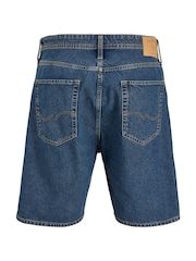 JACK & JONES Blue Loose Fit Denim Shorts - Image 7 of 9