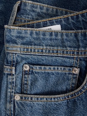 JACK & JONES Blue Loose Fit Denim Shorts - Image 8 of 9