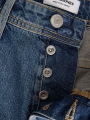 JACK & JONES Blue Loose Fit Denim Shorts - Image 9 of 9