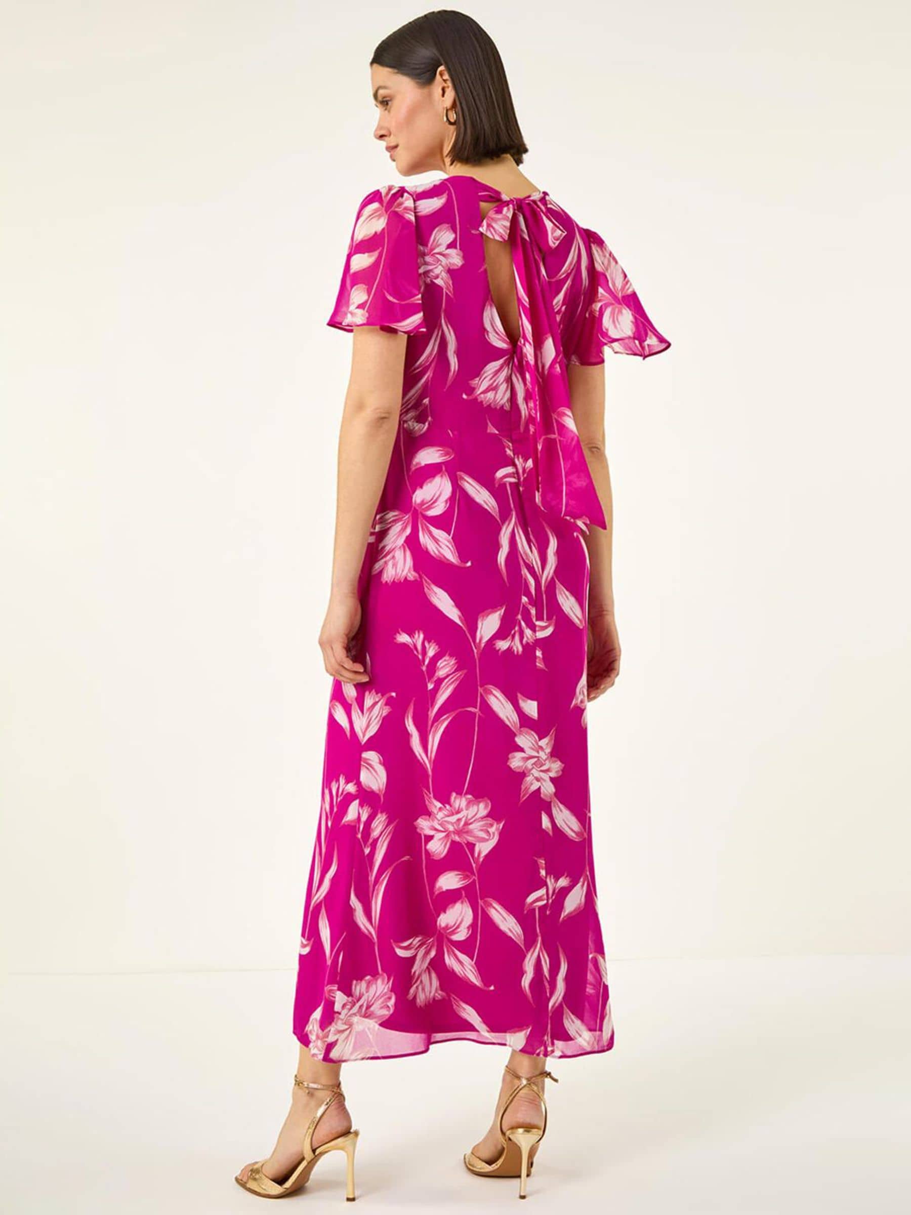 ロゼミューズ floral print pleats dress pleats floral print dress