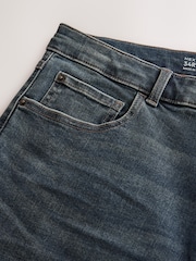 Green Tint & Black Straight Fit Essential Stretch Jeans 2 Pack - Image 11 of 12
