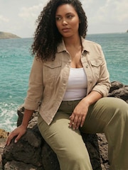 Roman Natural Curve Mid Wash Denim Jacket - Image 2 of 4