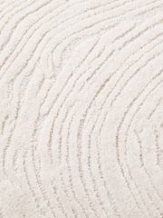 La Redoute Intérieurs Ecru Ostia Pebble-Shaped Wool Rug - Image 5 of 5