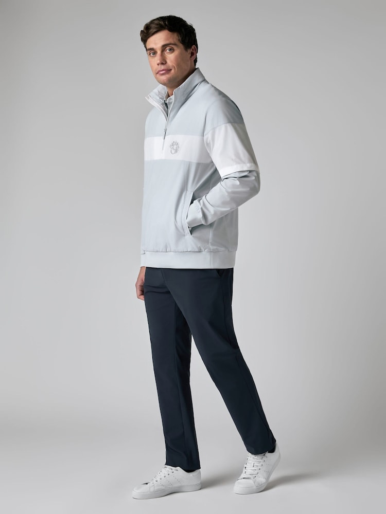 Callaway Apparel Grey Callaway Apparel Half Zip Convertible Jacket - Image 2 of 6 Callaway Apparel Grey Callaway Apparel Half Zip Convertible Jacket - Image 2 of 6